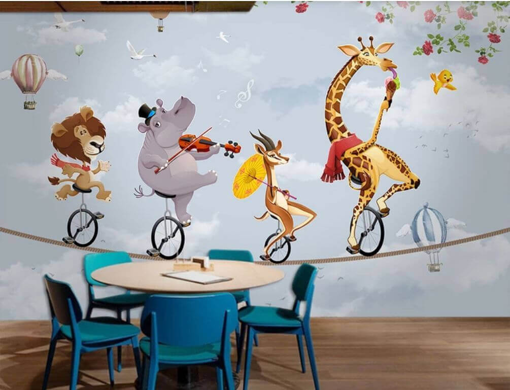 Animais de circo — interior 1