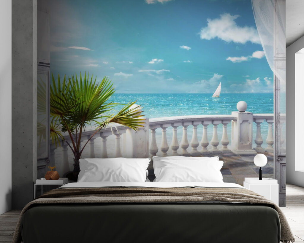 Varanda sobre o mar — interior 2