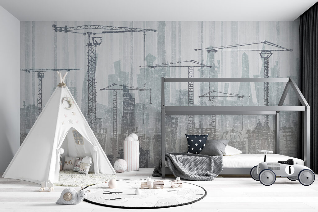 Cidade em construção — interior 3