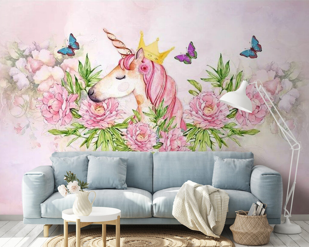 Unicórnio entre rosas — interior 3