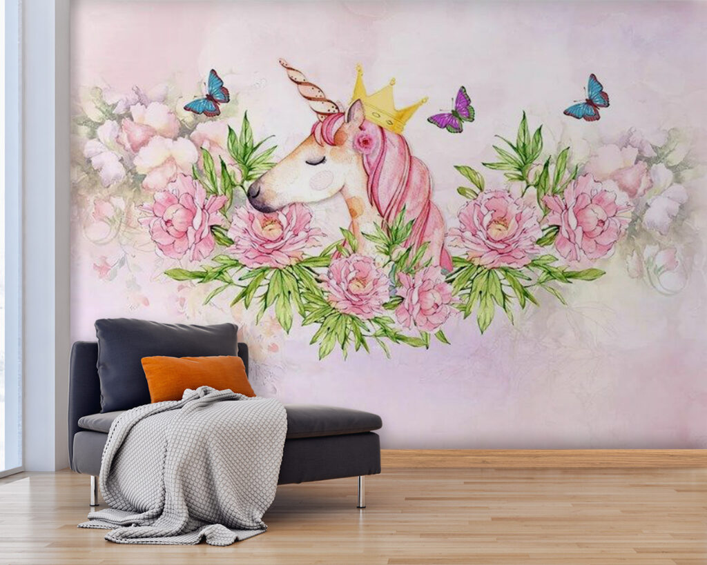 Unicórnio entre rosas — interior 4