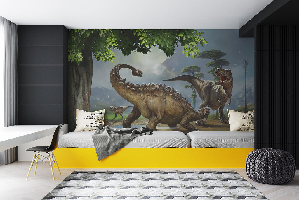 Dinossauros junto ao rio — interior 11