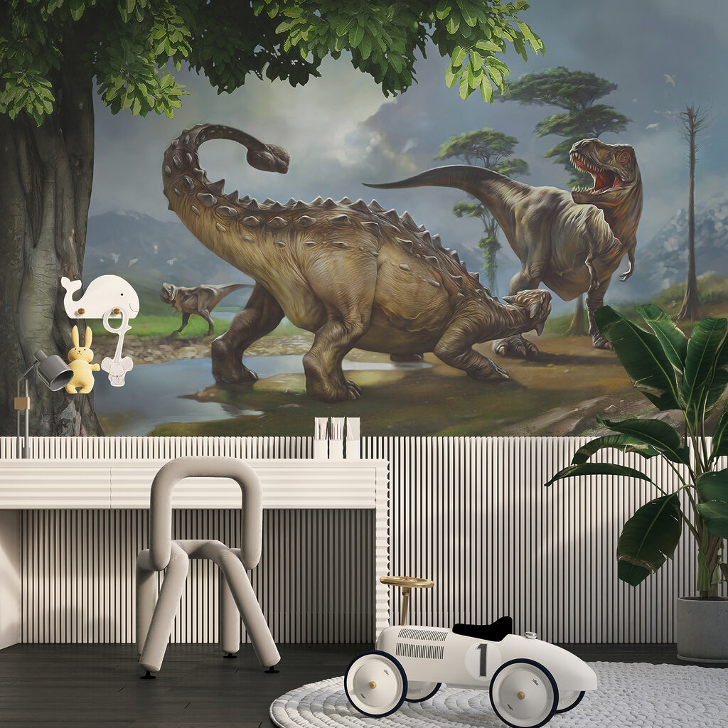 Dinossauros junto ao rio — interior 12