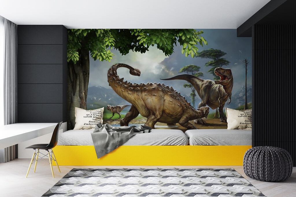 Dinossauros junto ao rio — interior 13
