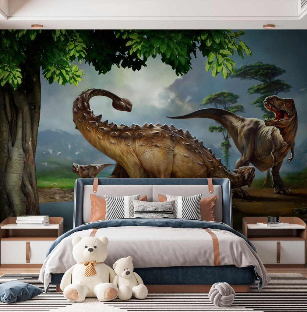 Dinossauros junto ao rio — interior 4