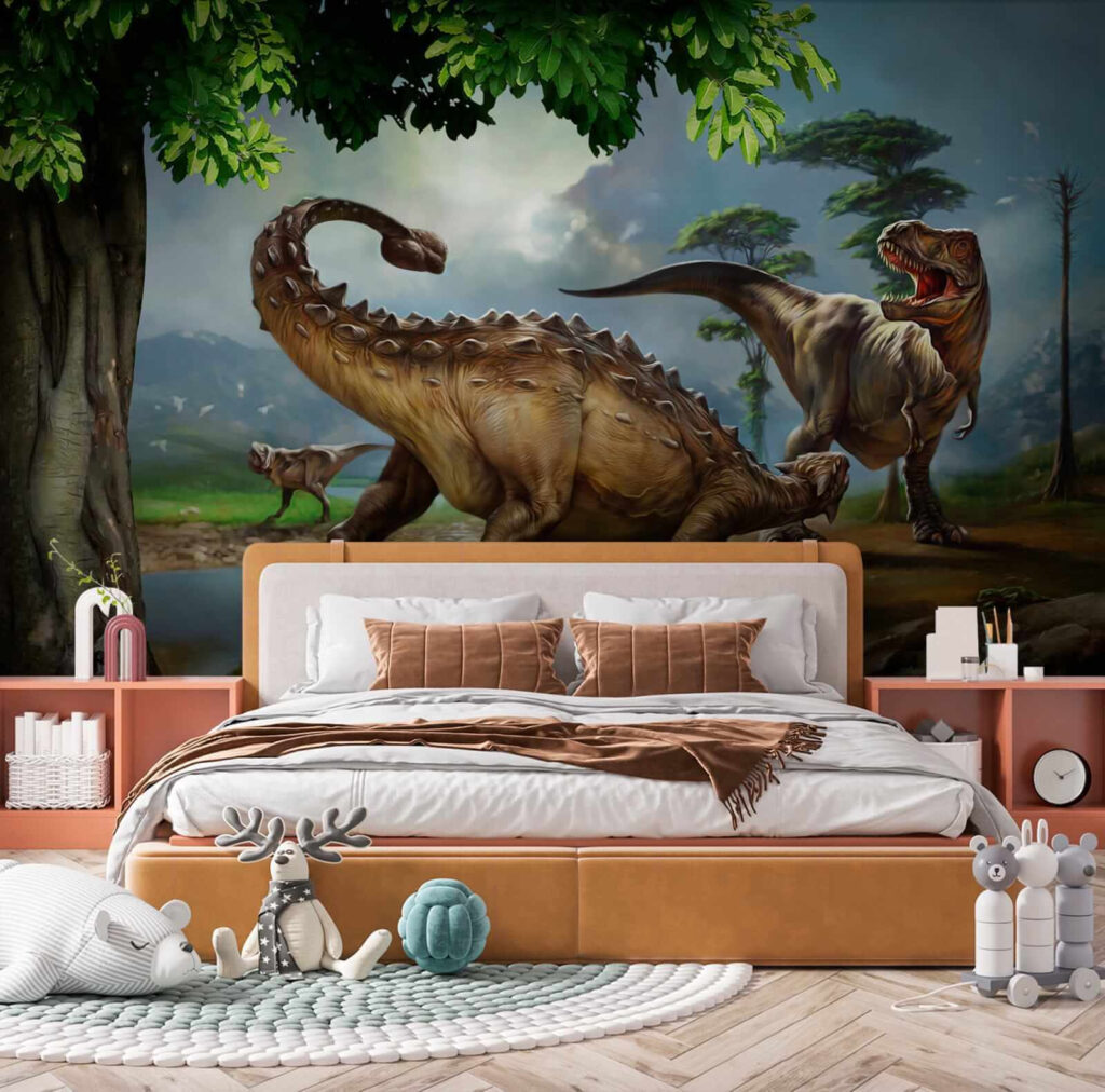 Dinossauros junto ao rio — interior 8
