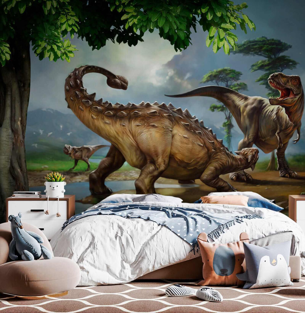 Dinossauros junto ao rio — interior 9