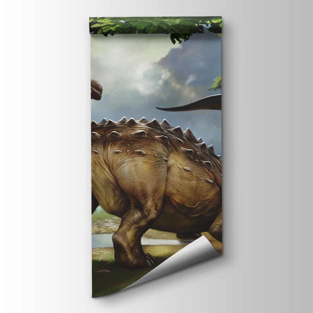 Dinossauros junto ao rio — vista do produto