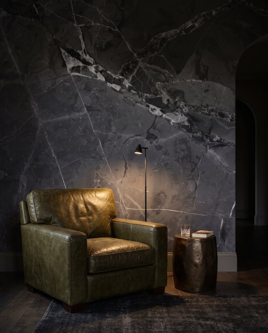 Cinzento com veios profundos — interior 4