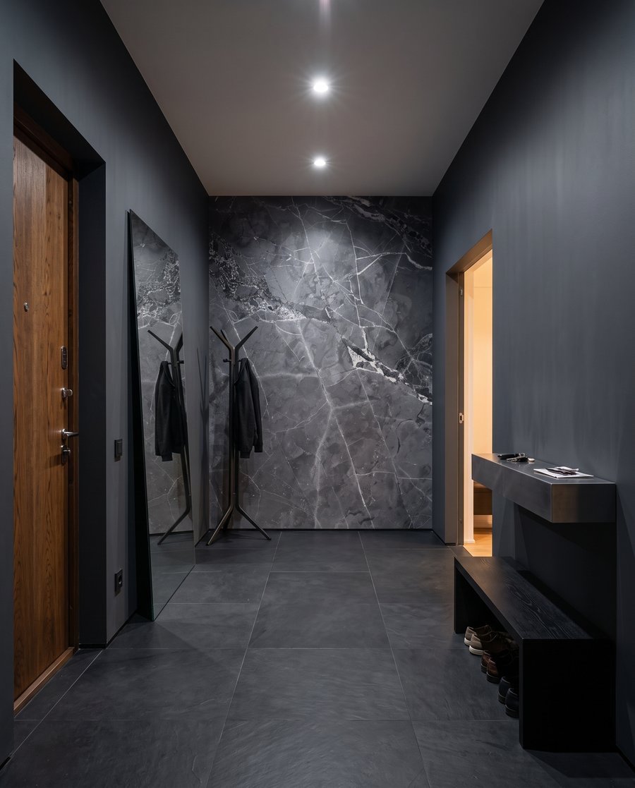 Cinzento com veios profundos — interior 5