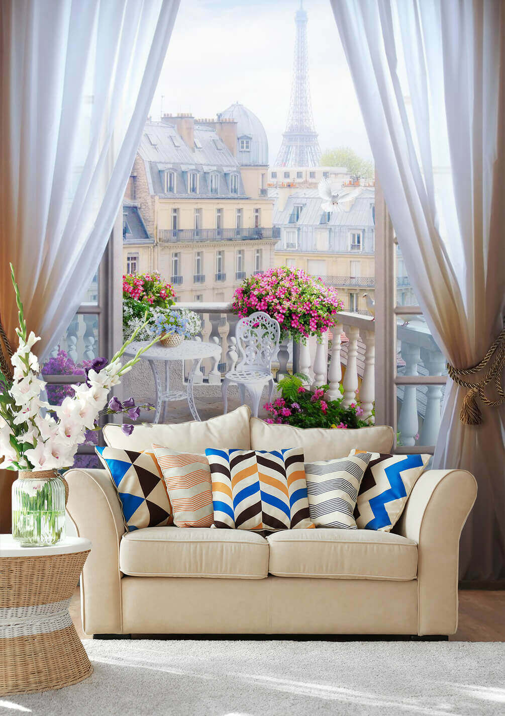 Varanda de flores — interior 2