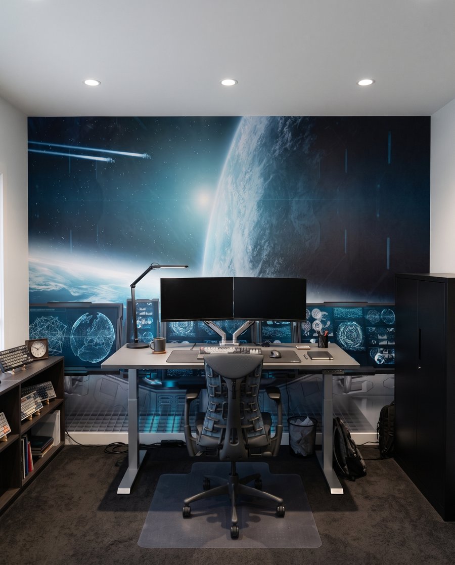 Vista da nave espacial — interior 4