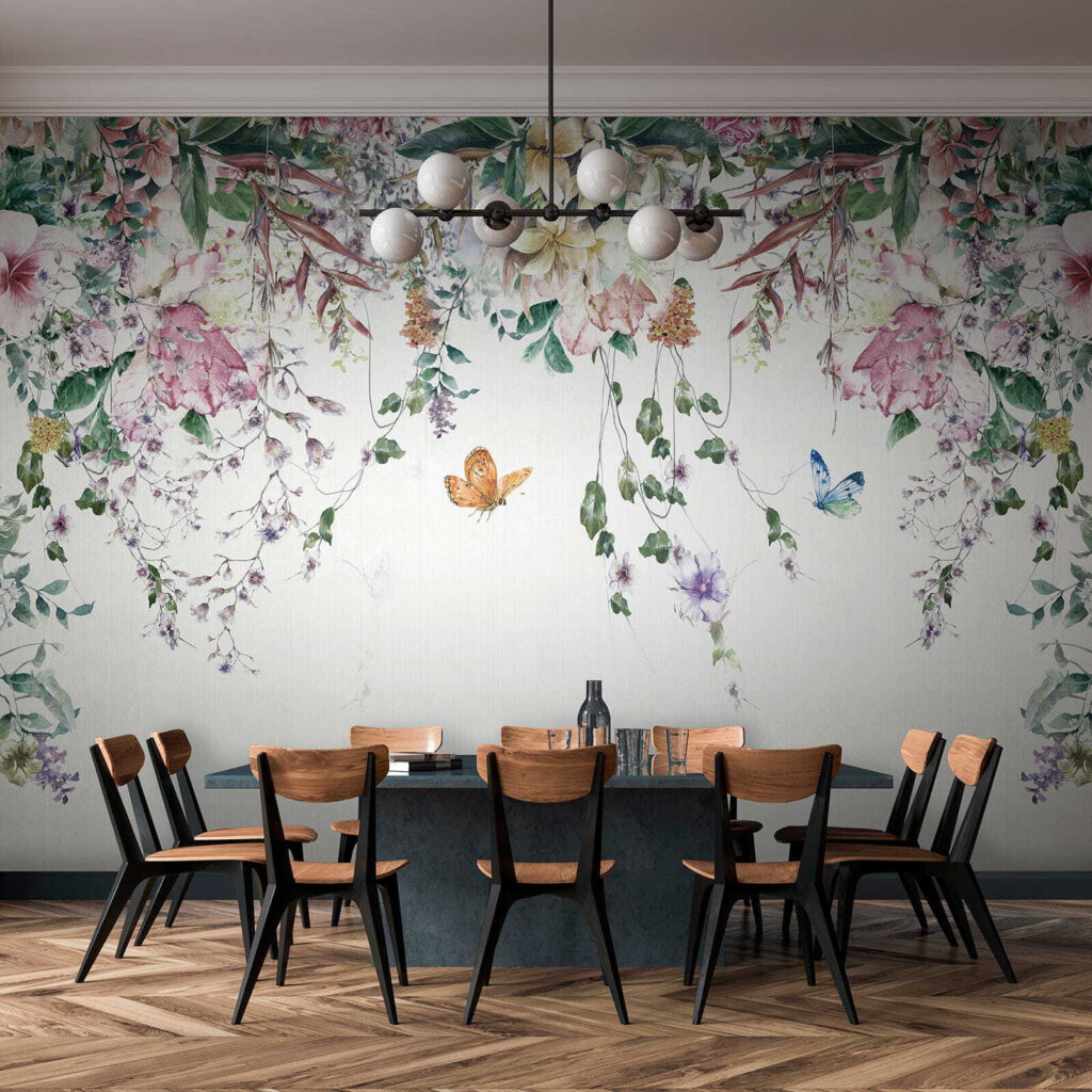 Grinaldas com borboletas — interior 9
