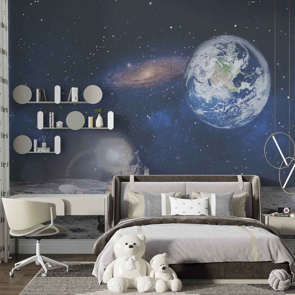 Terra sobre a lua — interior 3