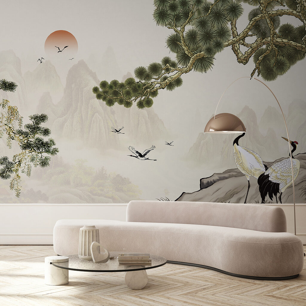 Grous sob pinheiro — interior 3