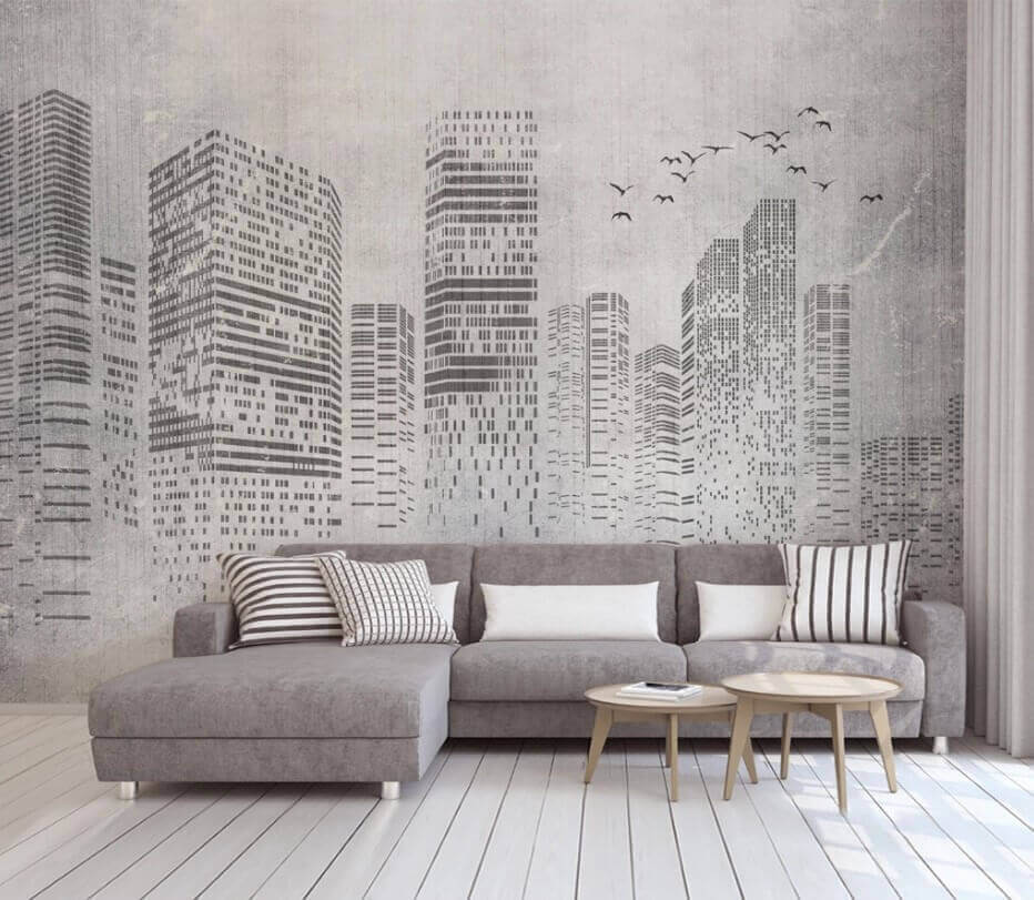 Torres claras com aves — interior 3