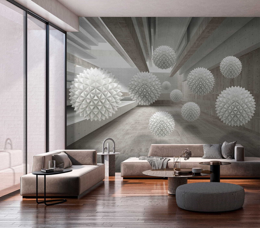 Bolas espinhosas no corredor — interior 6
