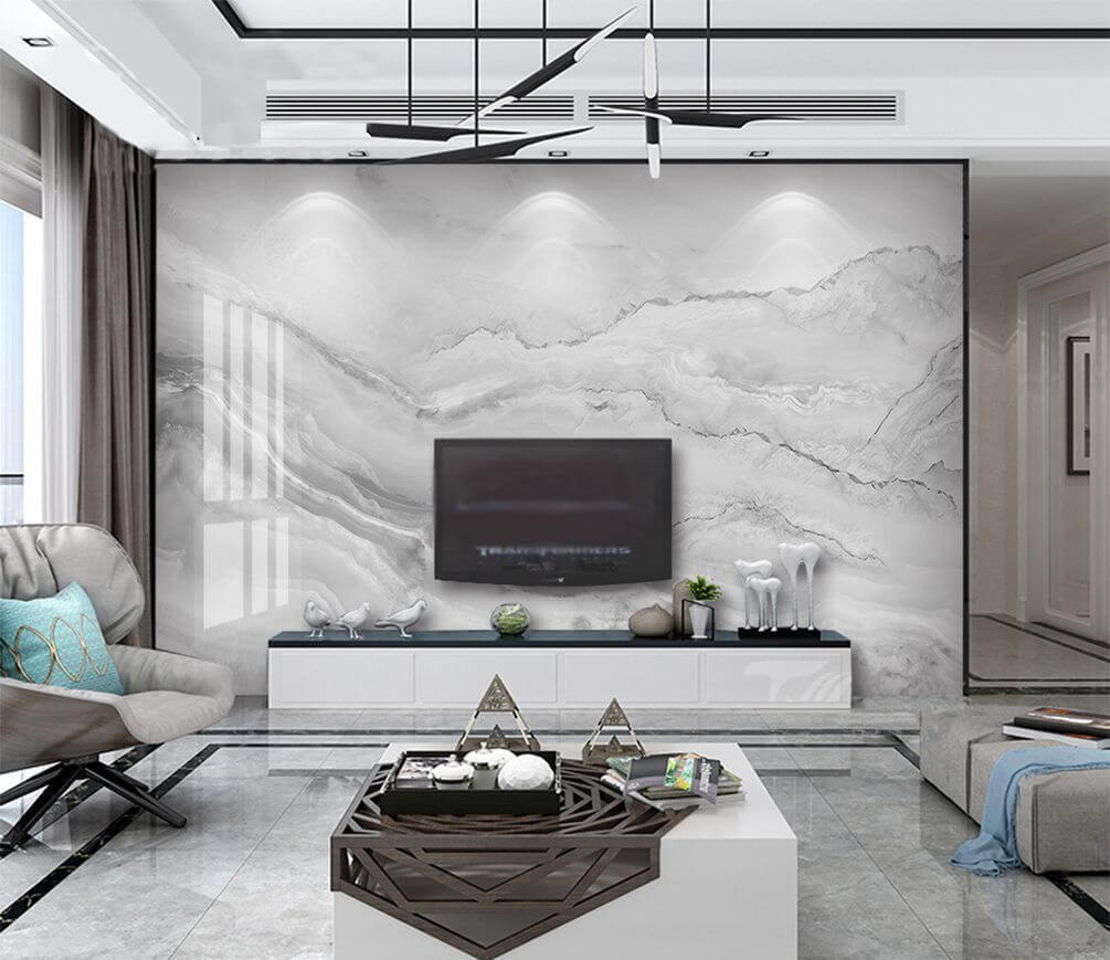 Faixas cinzentas com veios — interior 1