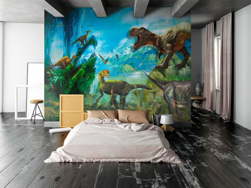 Dinossauros na selva azul — interior 2