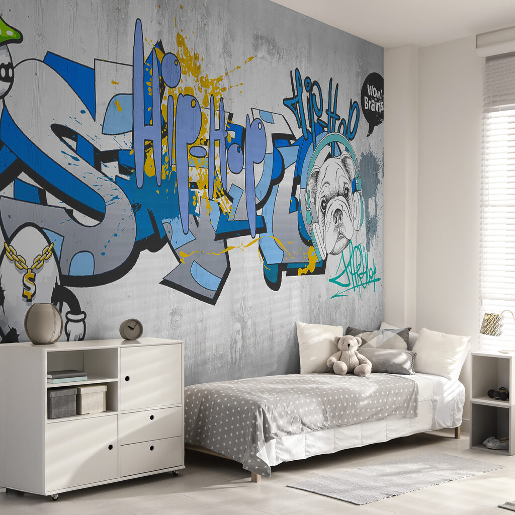 Letras urbanas com figuras — interior 4