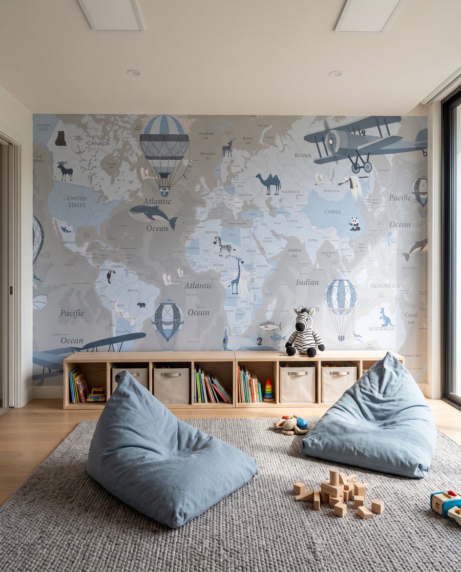 Volta ao mundo — interior 3