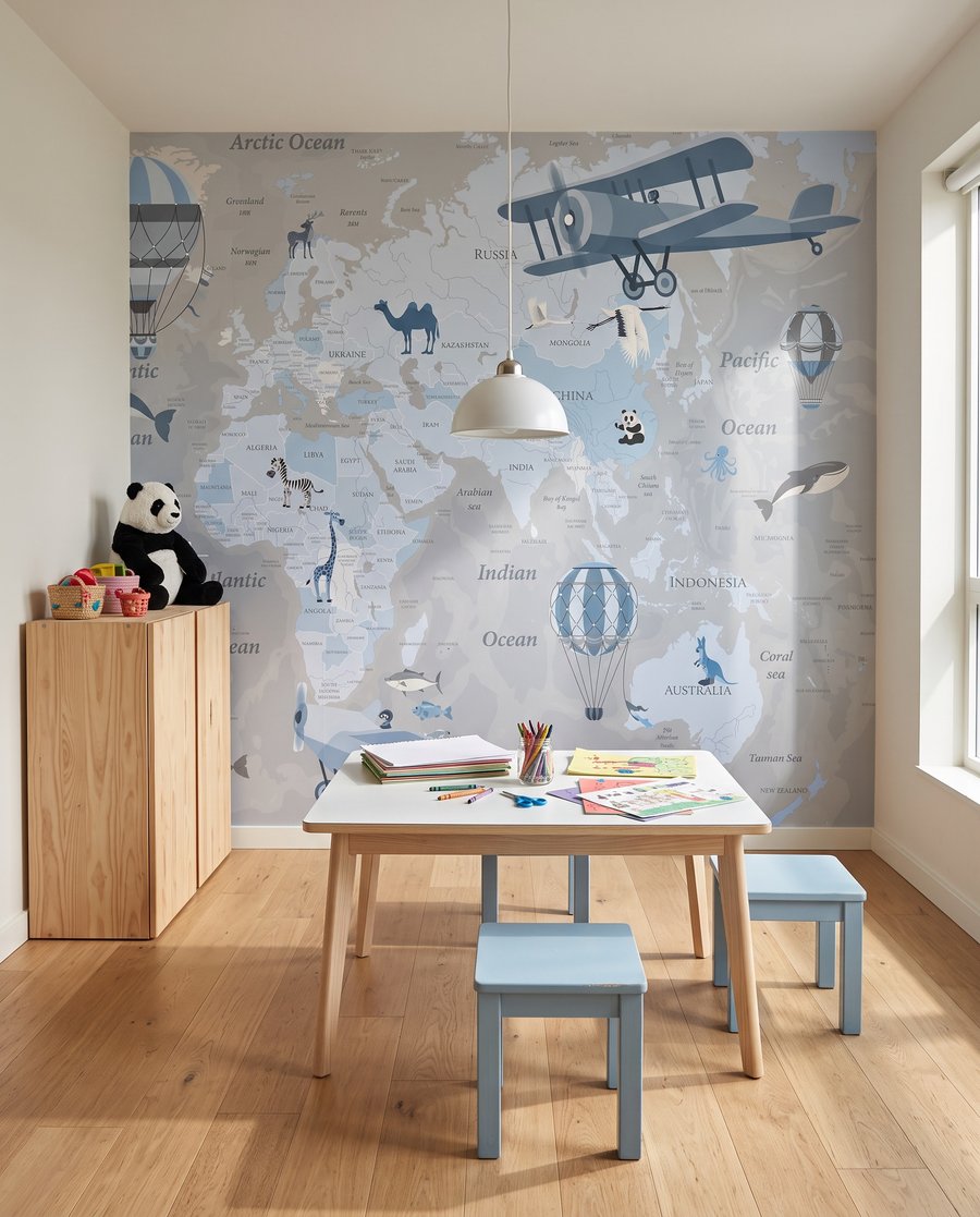 Volta ao mundo — interior 4