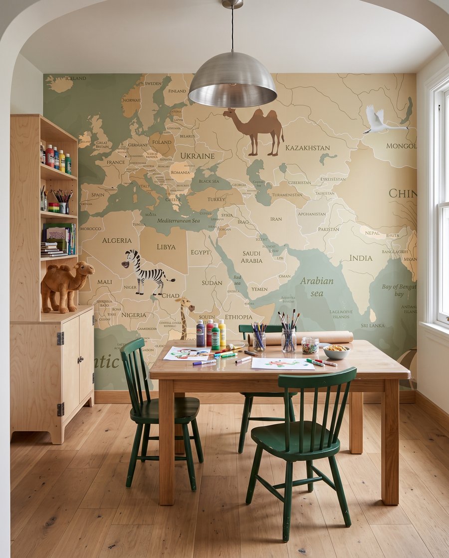 Volta ao mundo — interior 3