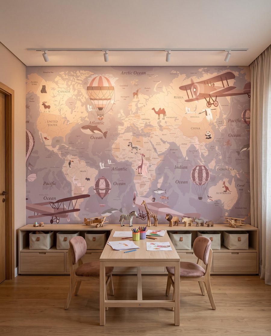 Volta ao mundo — interior 1