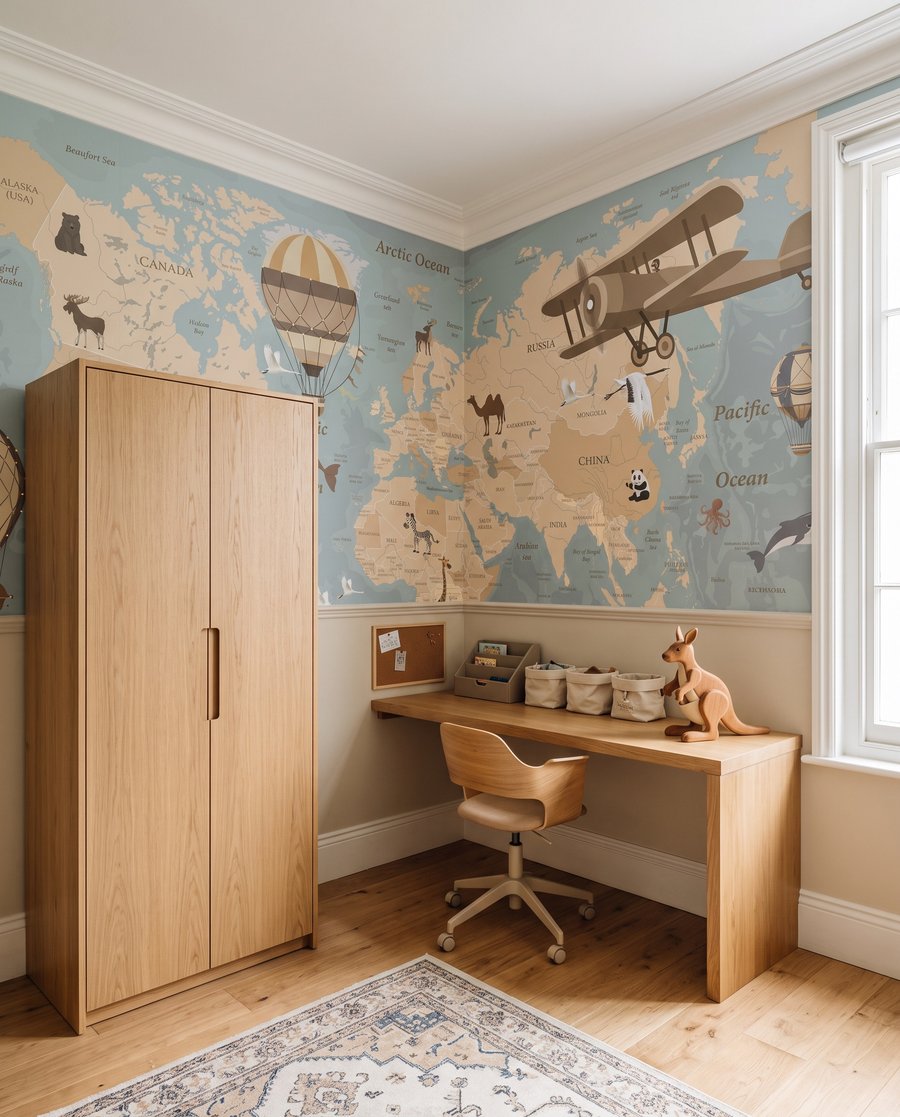 Volta ao mundo — interior 1