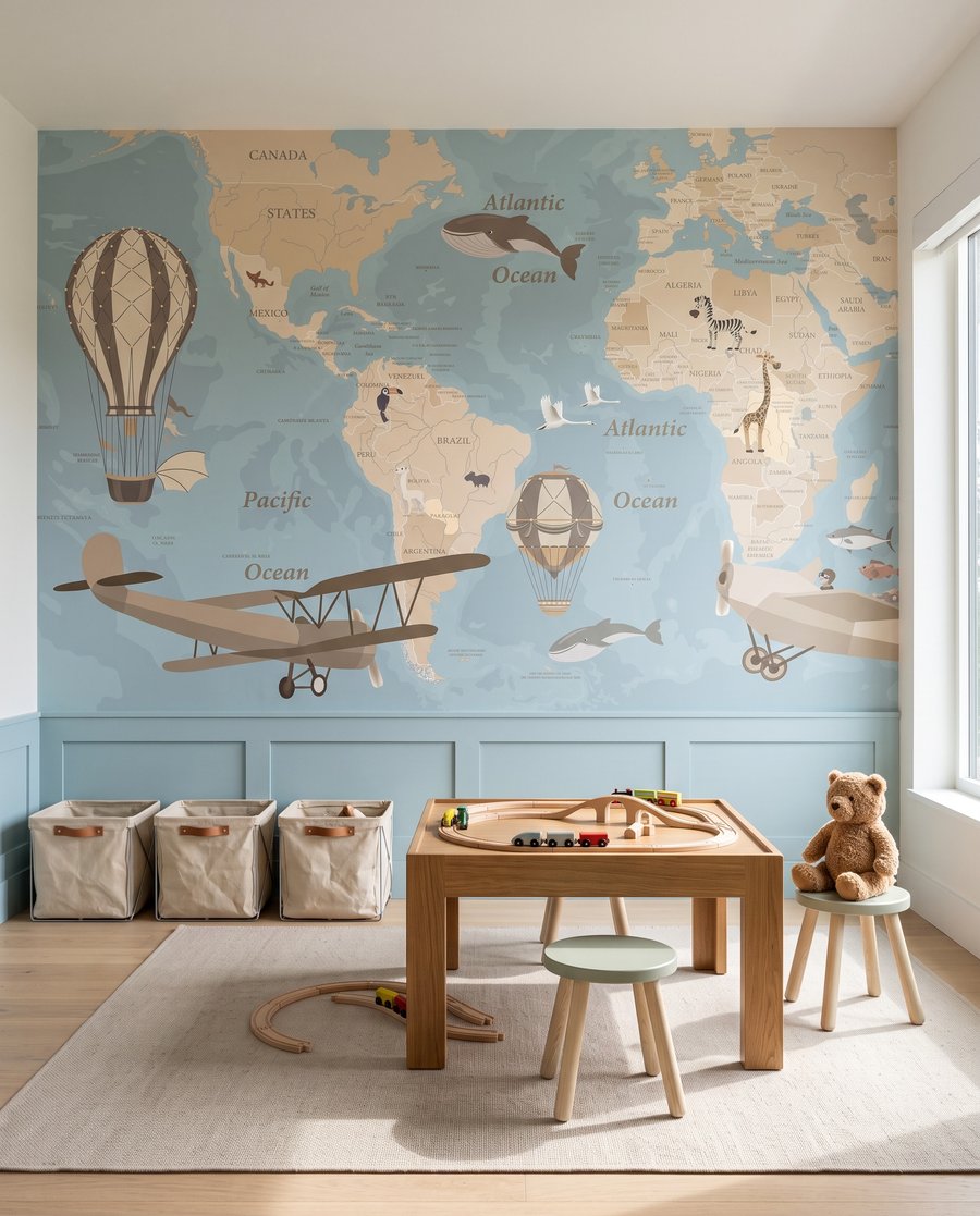 Volta ao mundo — interior 3