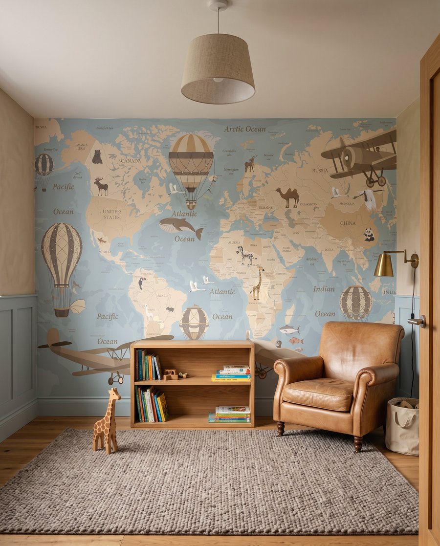 Volta ao mundo — interior 6