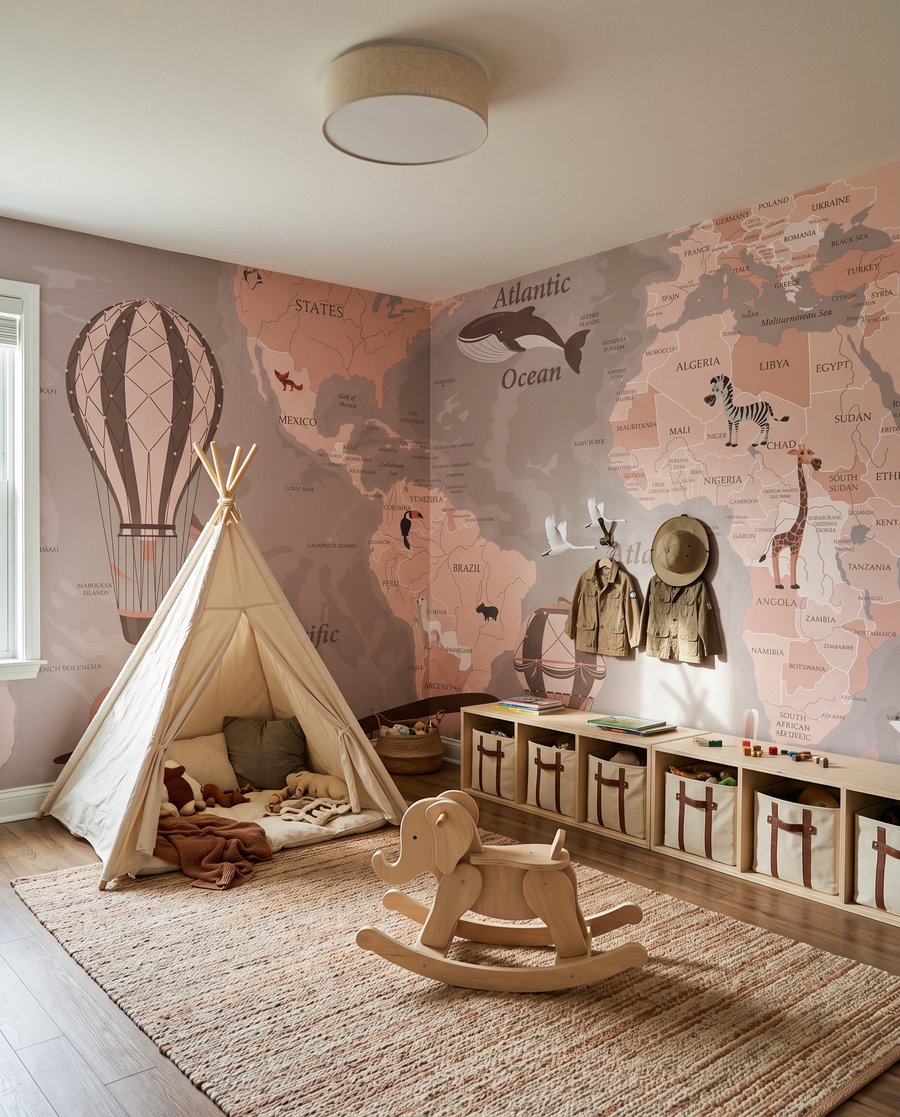 Volta ao mundo — interior 1