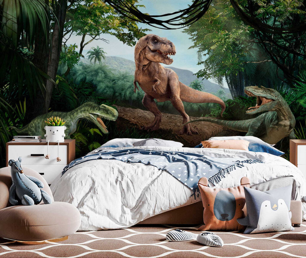 Dinossauros na floresta — interior 2