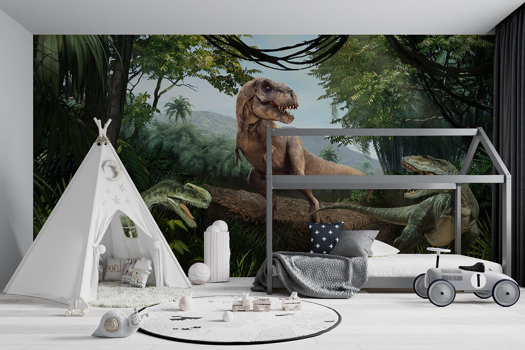 Dinossauros na floresta — interior 6