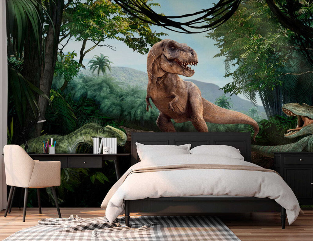 Dinossauros na floresta — interior 4