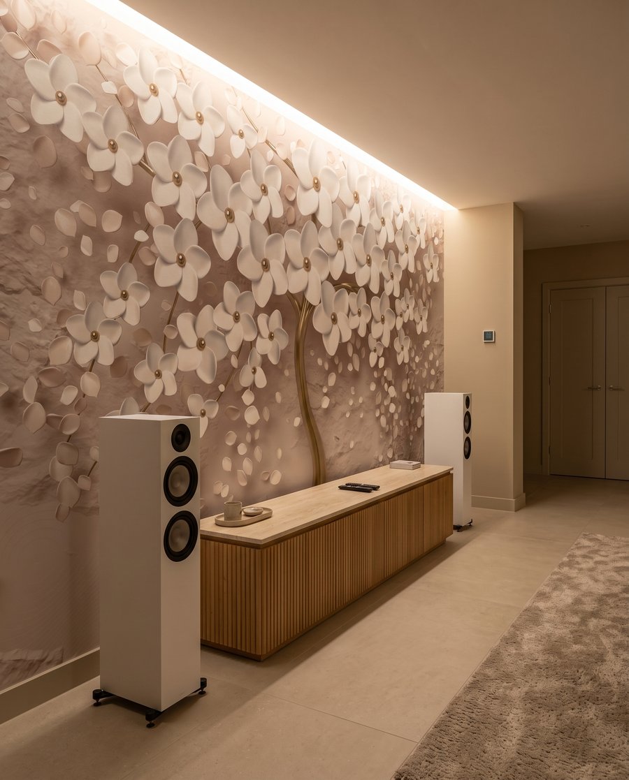 Flores brancas, tronco dourado — interior 5