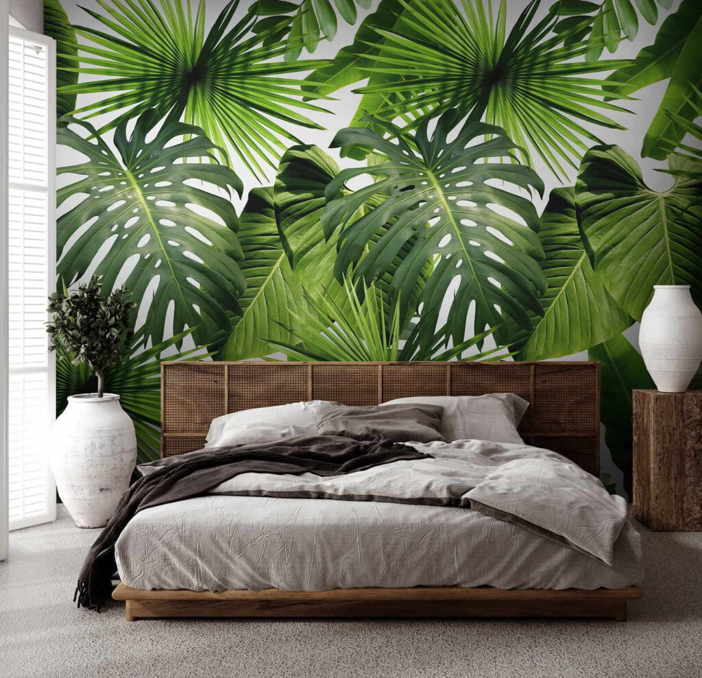 Folhas em verde primaveril — interior 2