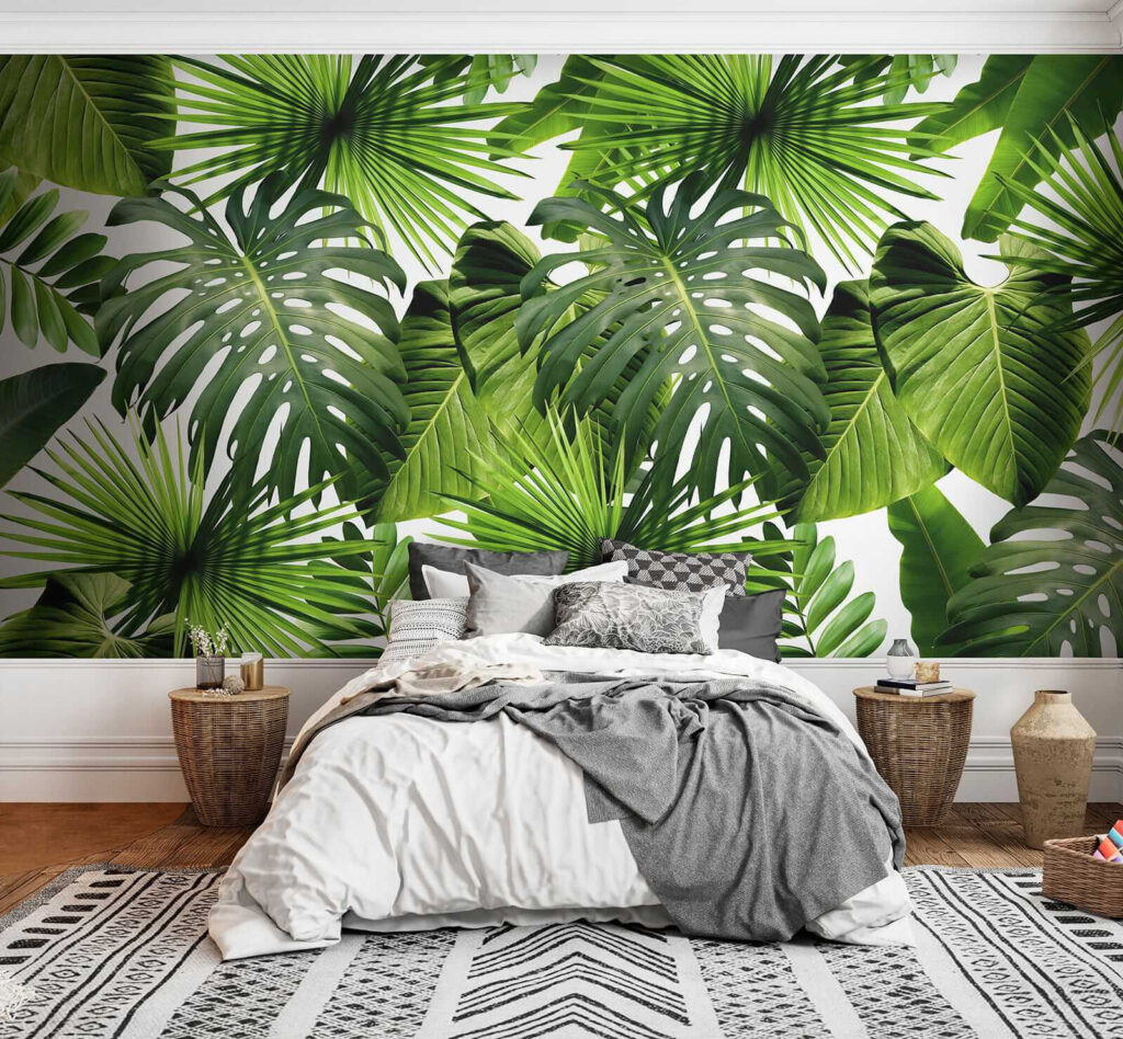Folhas em verde primaveril — interior 3