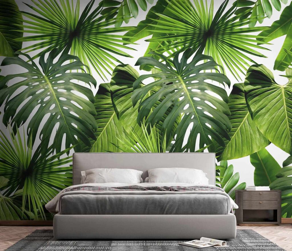 Folhas em verde primaveril — interior 5