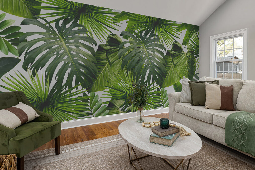 Folhas em verde primaveril — interior 10