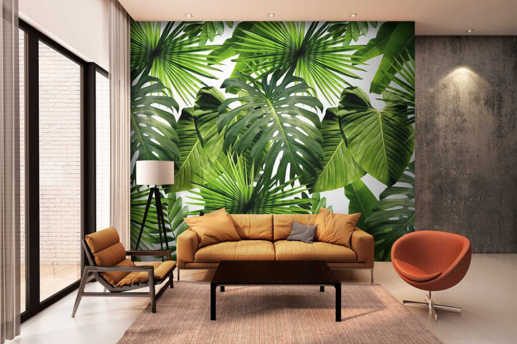 Folhas em verde primaveril — interior 6