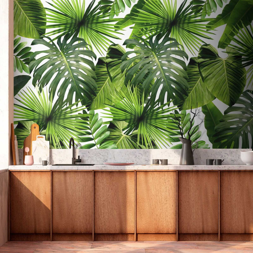Folhas em verde primaveril — interior 7