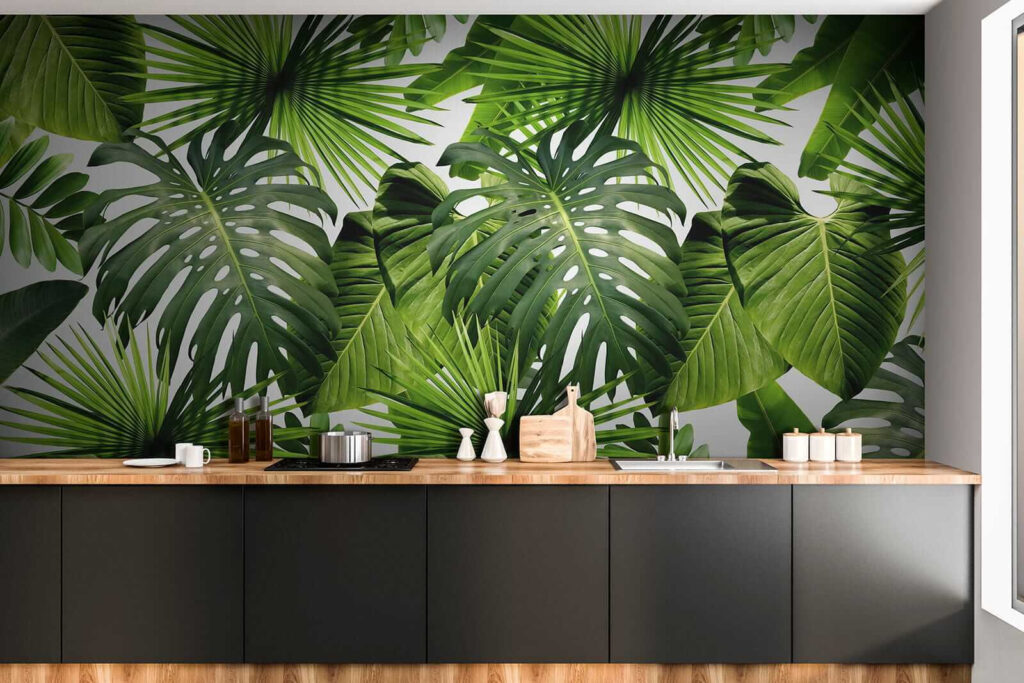 Folhas em verde primaveril — interior 8