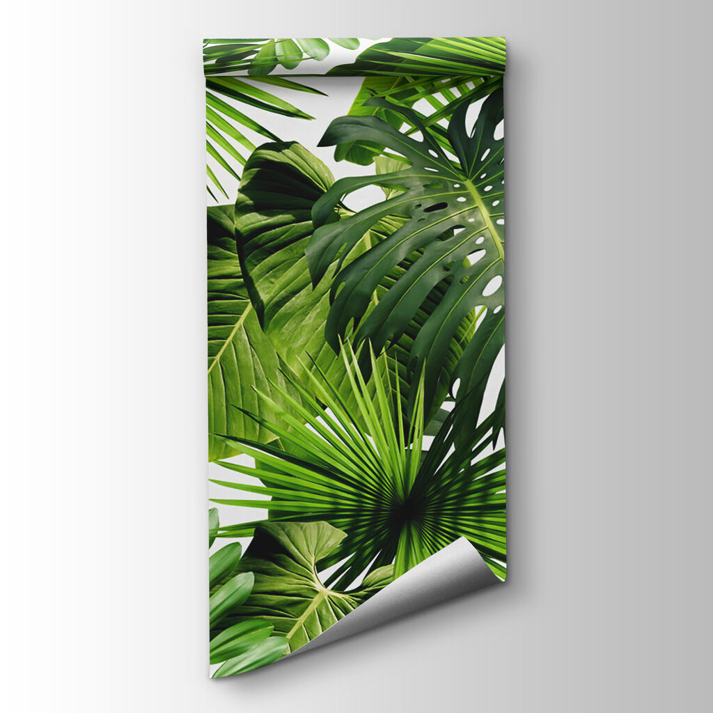 Folhas em verde primaveril — vista do produto