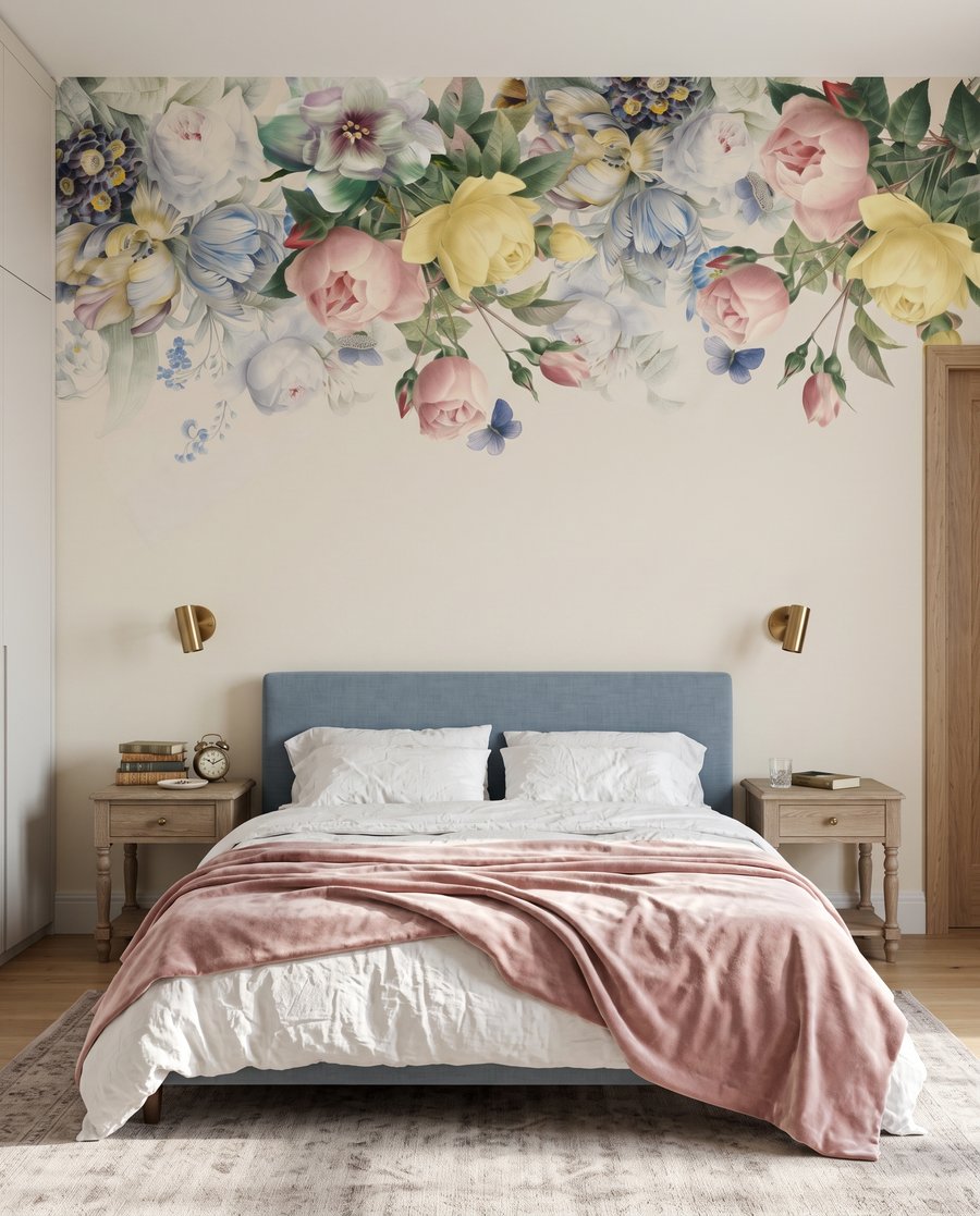 Grandes flores pendentes — interior 2