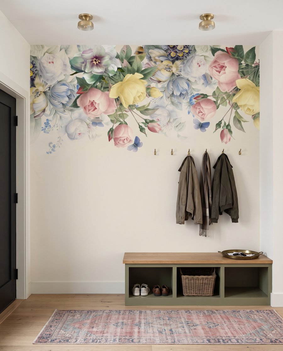 Grandes flores pendentes — interior 4