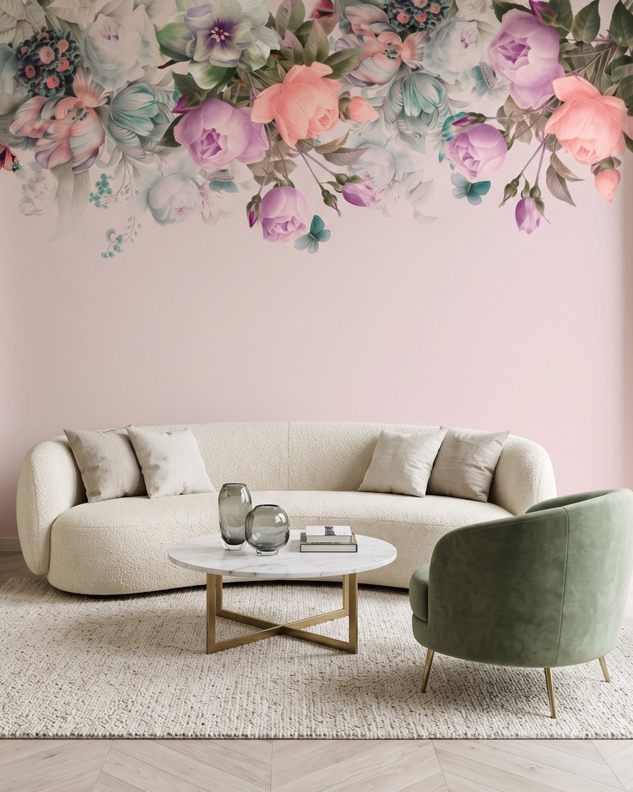 Grandes flores pendentes — interior 5