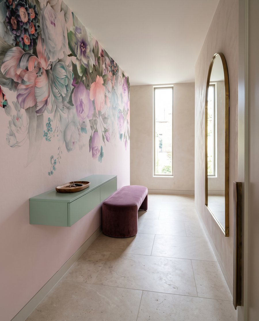 Grandes flores pendentes — interior 6