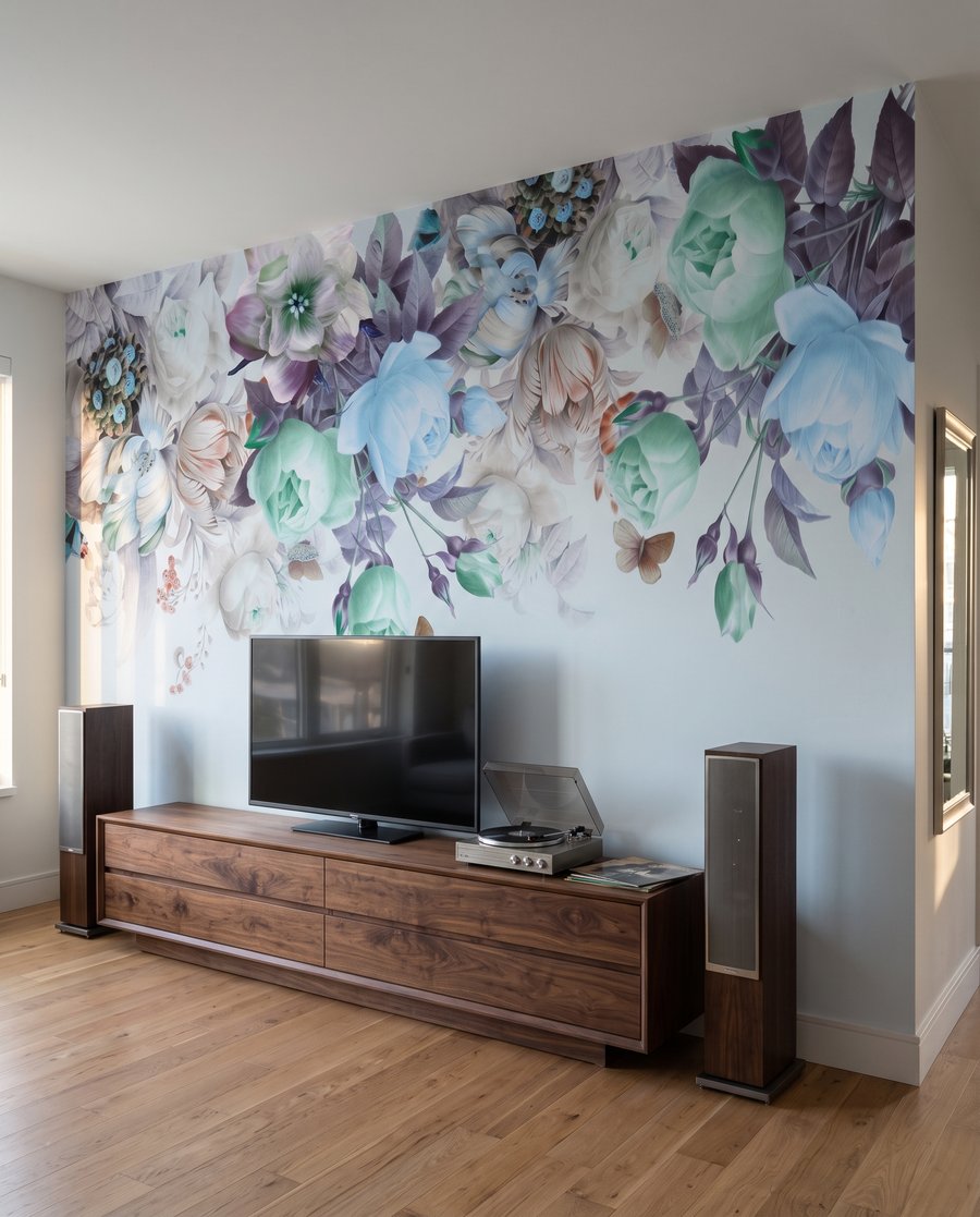 Grandes flores pendentes — interior 5