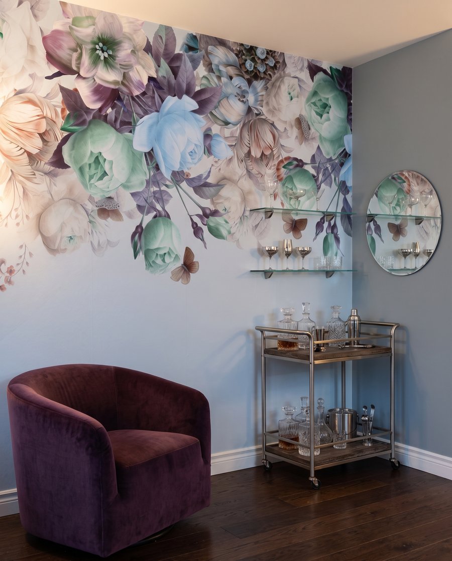 Grandes flores pendentes — interior 6